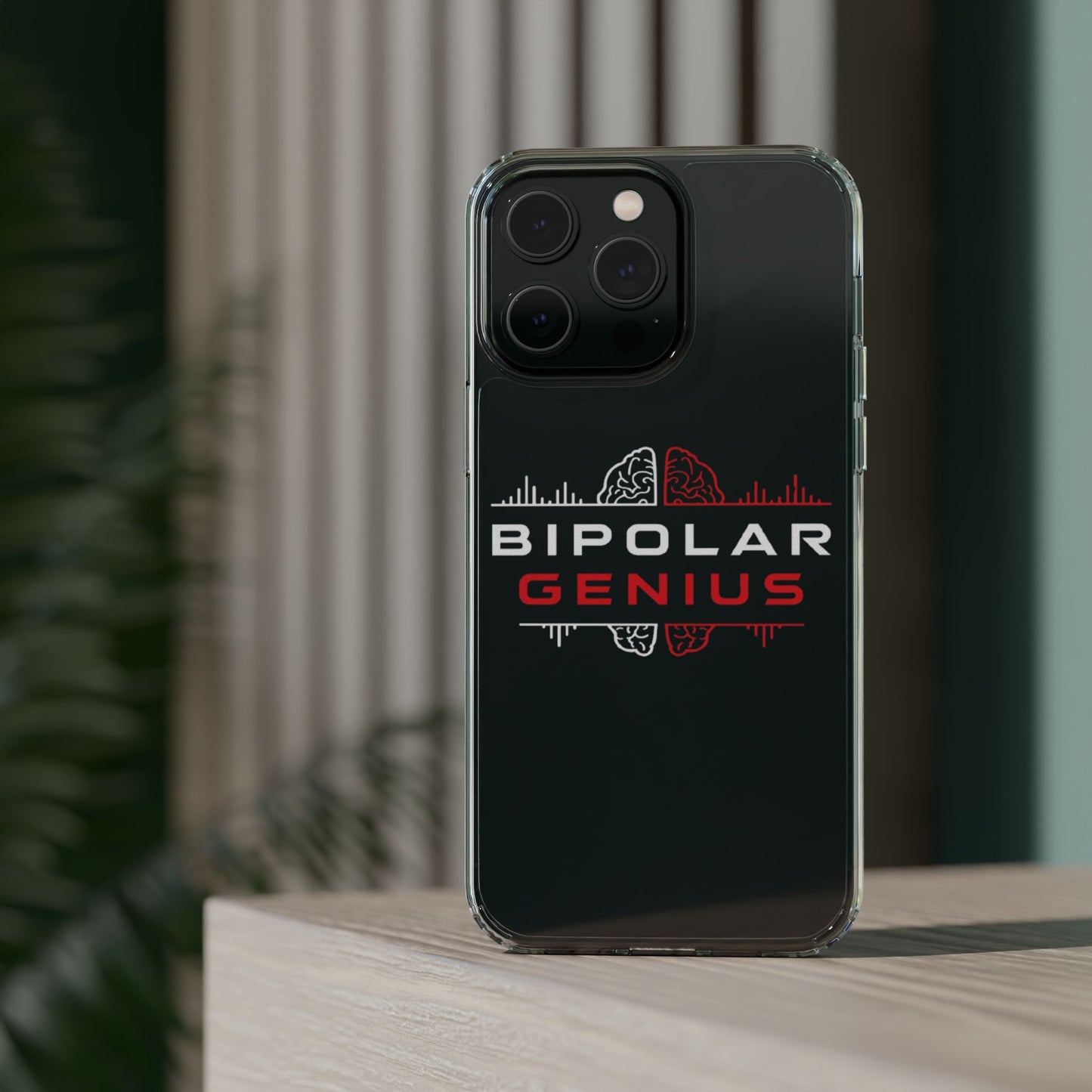 Étui Transparent Bipolar Genius pour iPhone et Samsung Galaxy