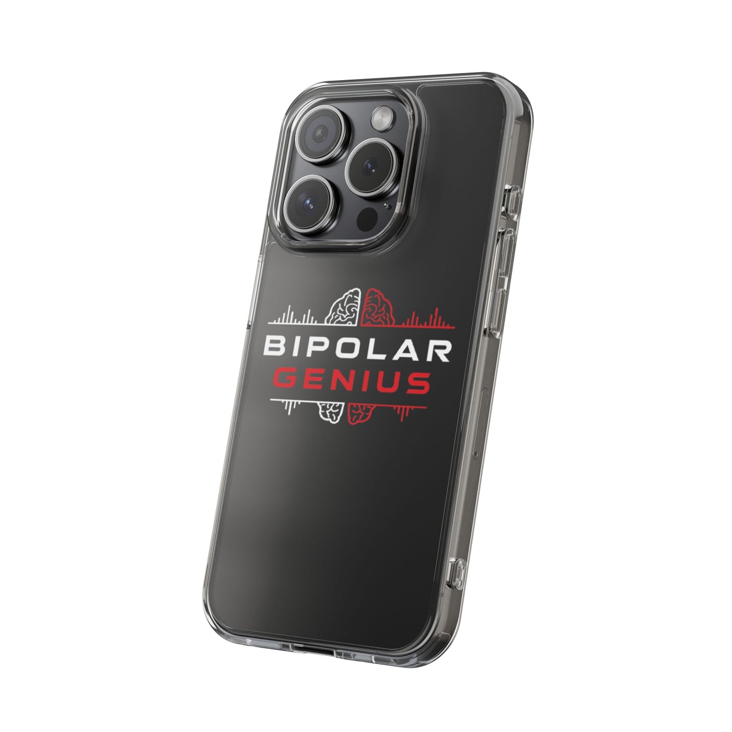 Étui Transparent Bipolar Genius pour iPhone et Samsung Galaxy