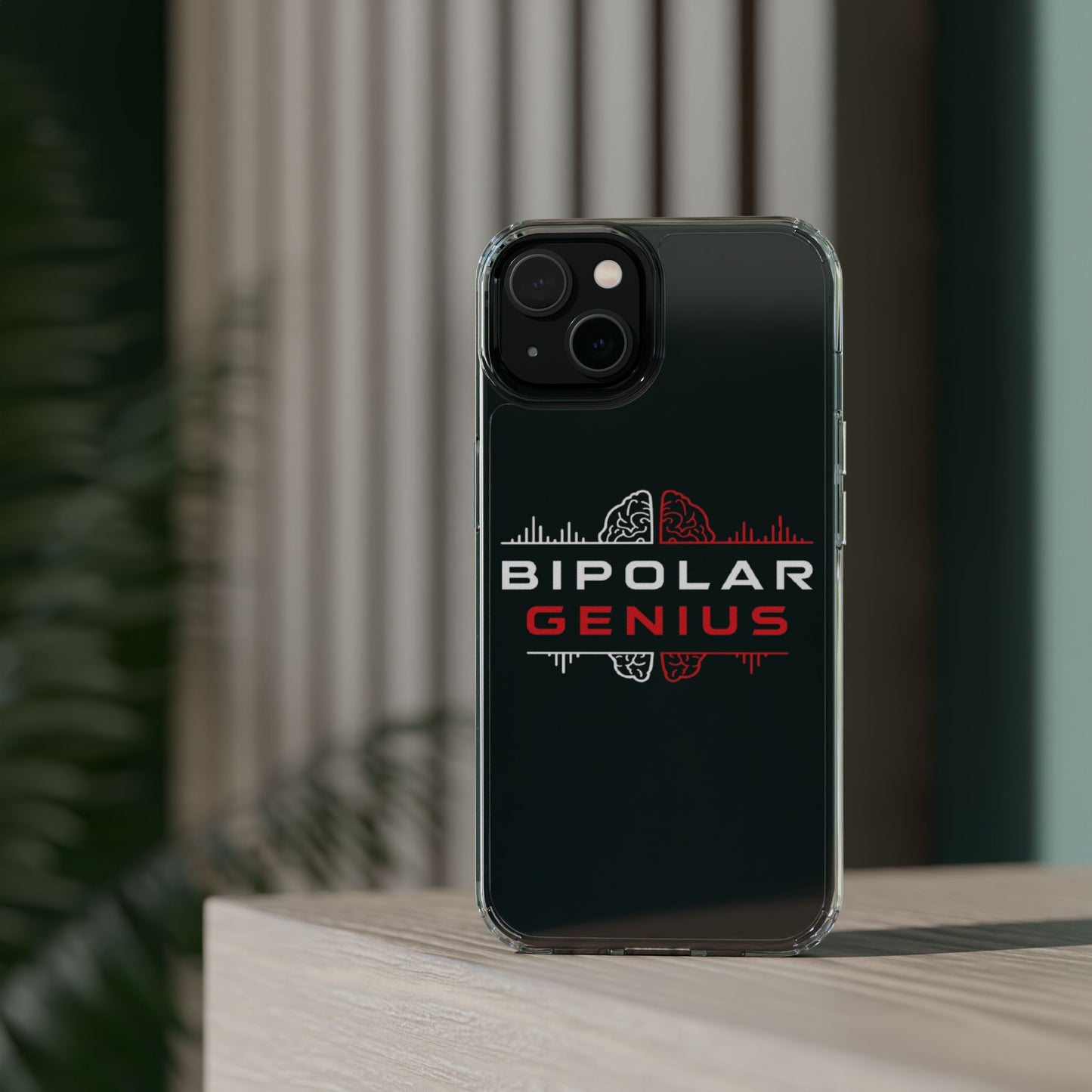 Étui Transparent Bipolar Genius pour iPhone et Samsung Galaxy