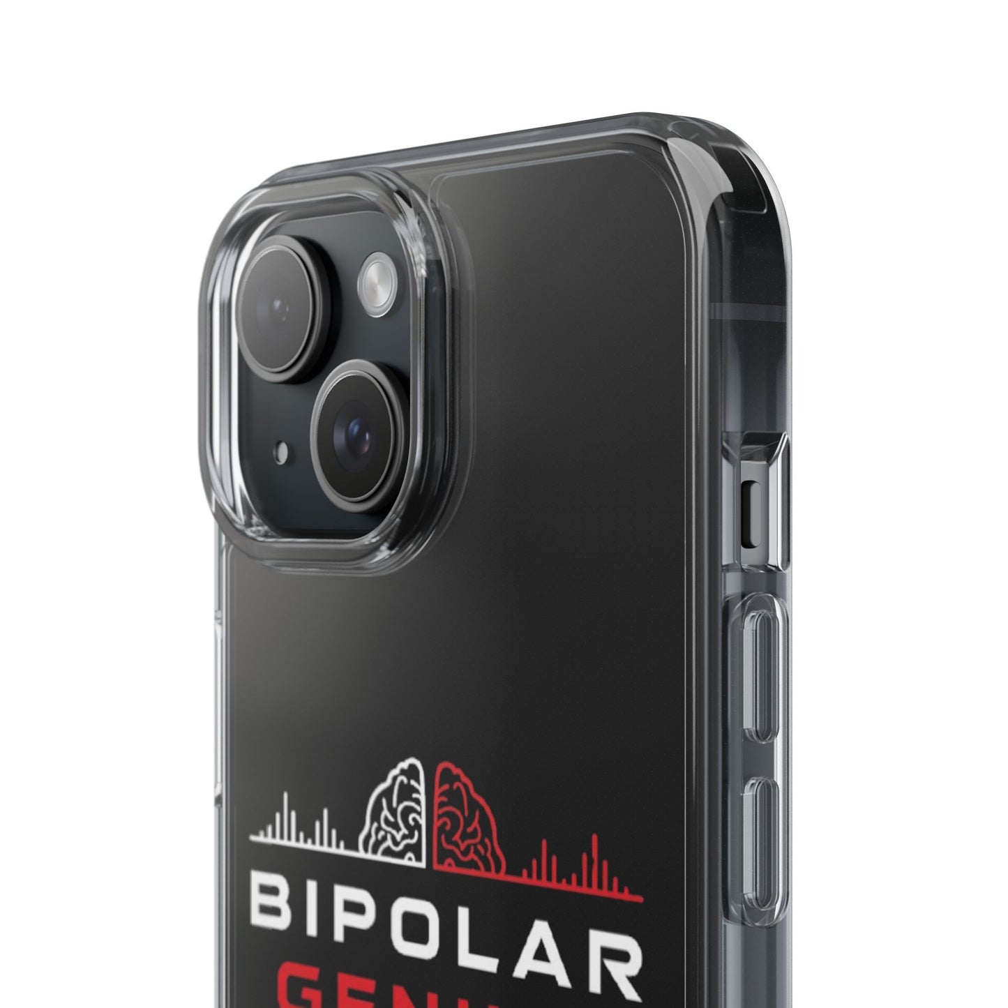 Étui Transparent Bipolar Genius pour iPhone et Samsung Galaxy