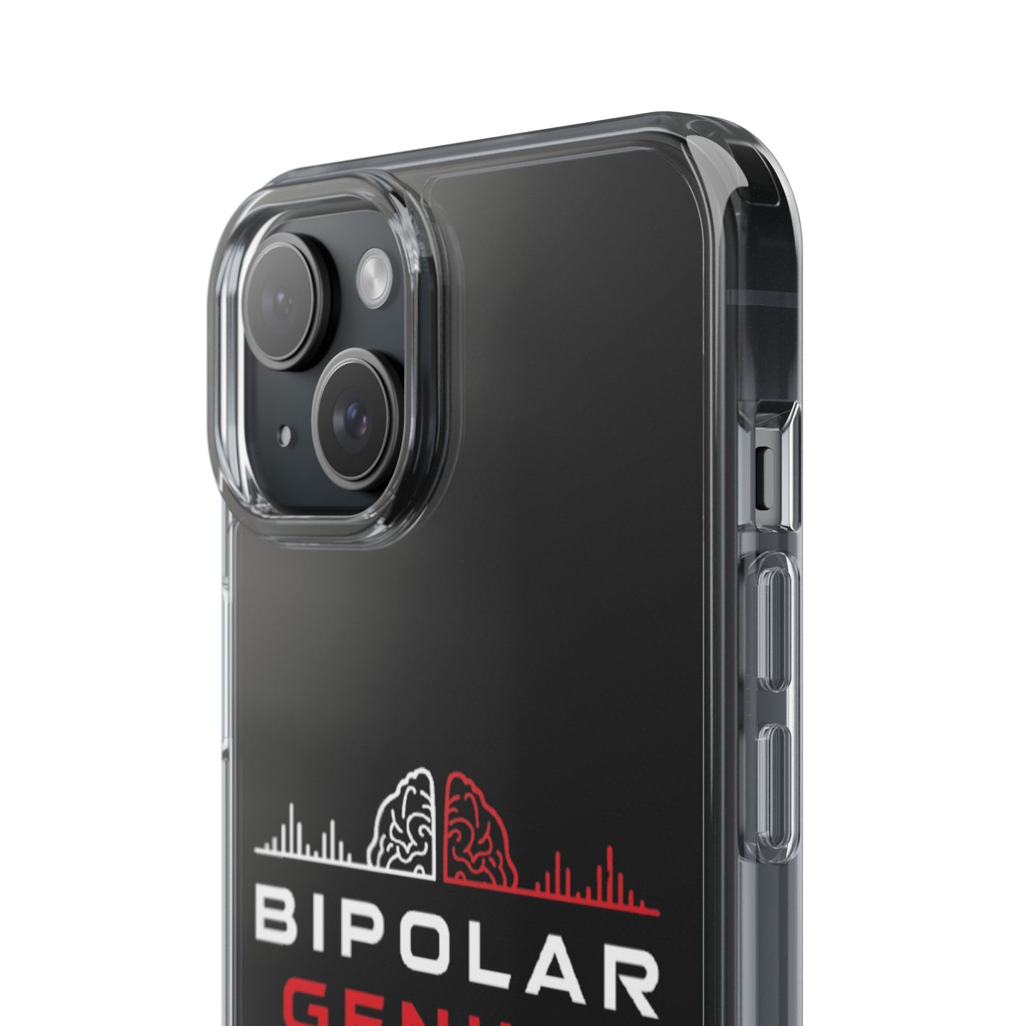 Étui Transparent Bipolar Genius pour iPhone et Samsung Galaxy