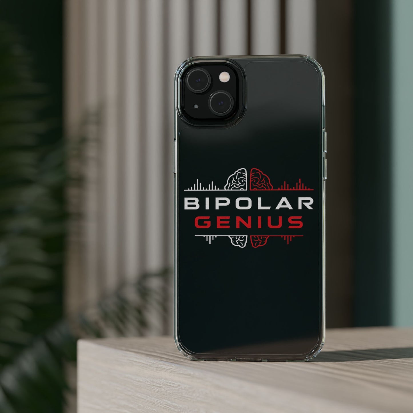 Étui Transparent Bipolar Genius pour iPhone et Samsung Galaxy