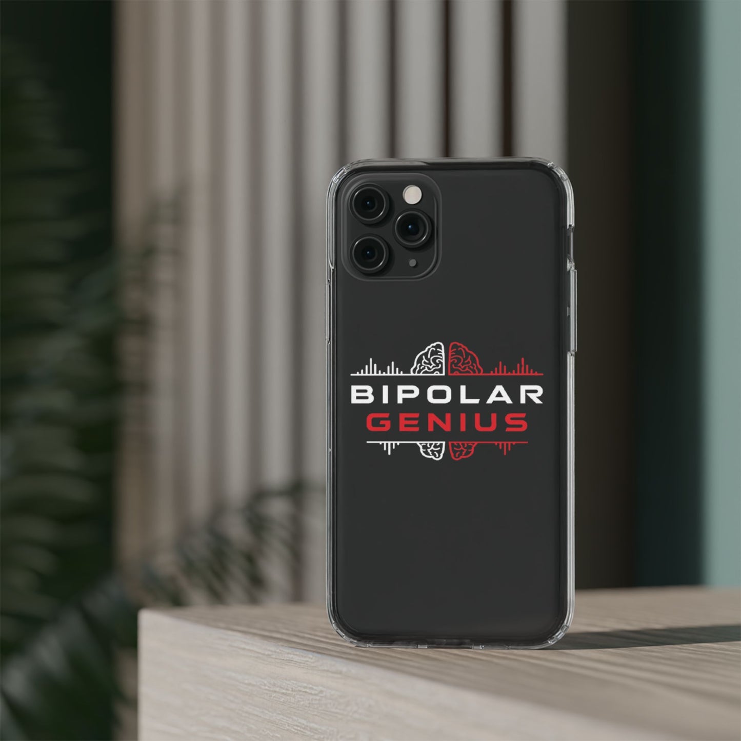 Étui Transparent Bipolar Genius pour iPhone et Samsung Galaxy