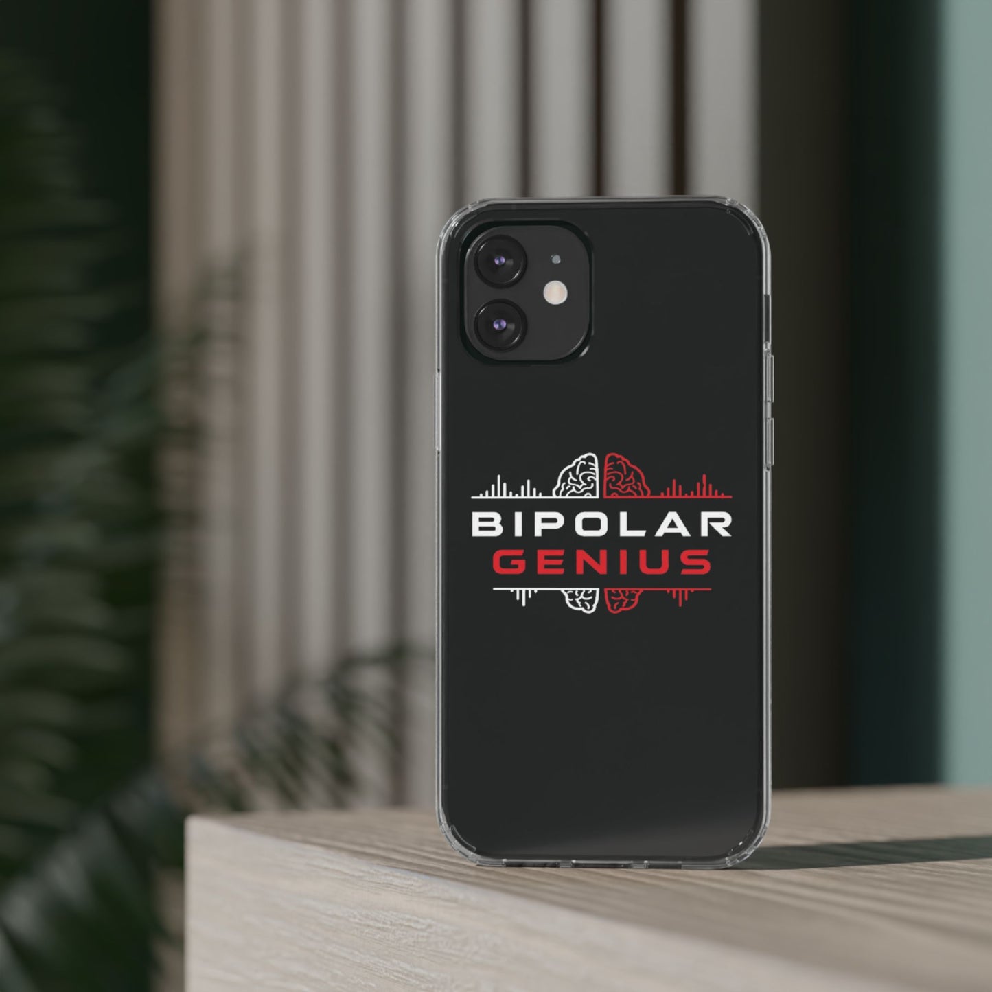 Étui Transparent Bipolar Genius pour iPhone et Samsung Galaxy