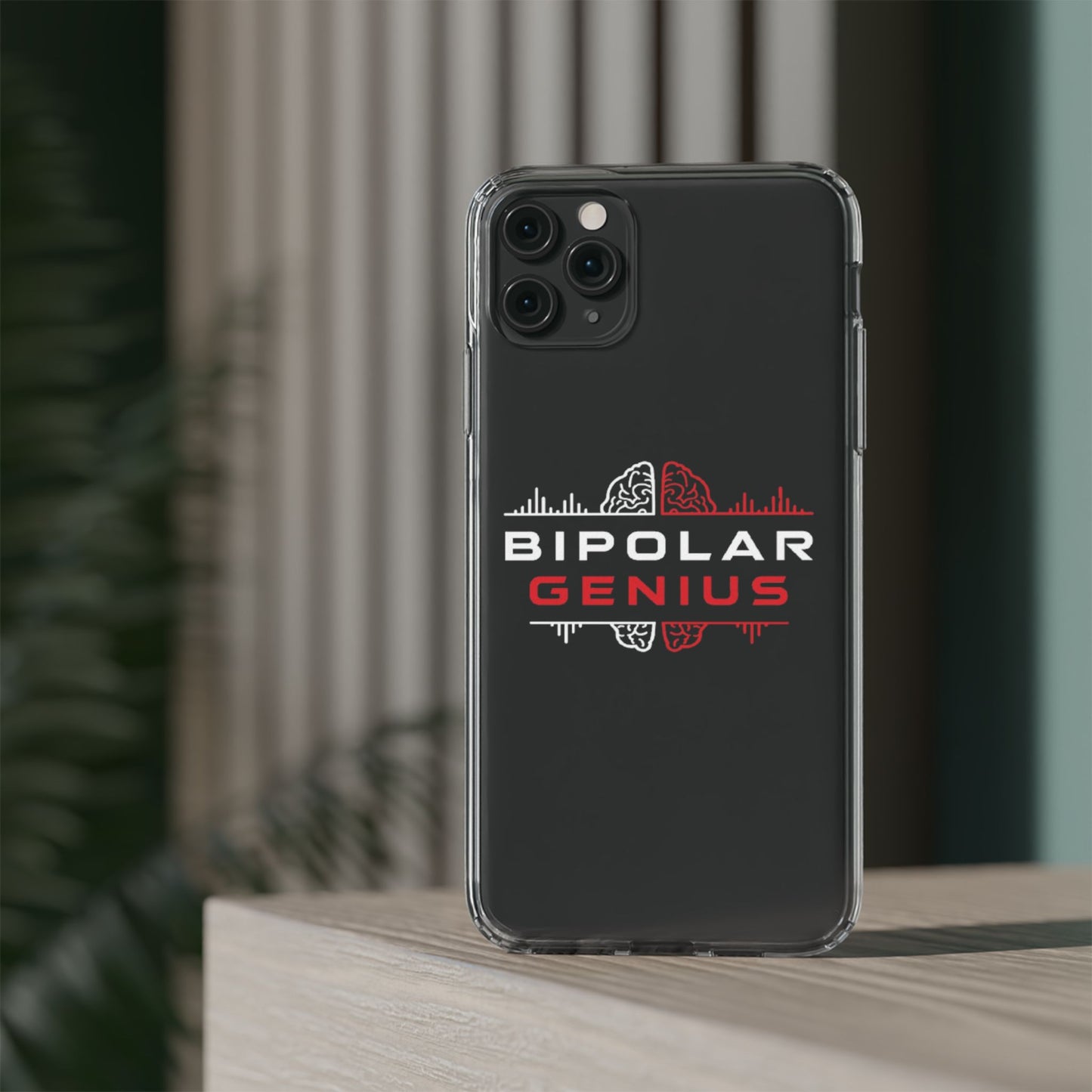 Étui Transparent Bipolar Genius pour iPhone et Samsung Galaxy