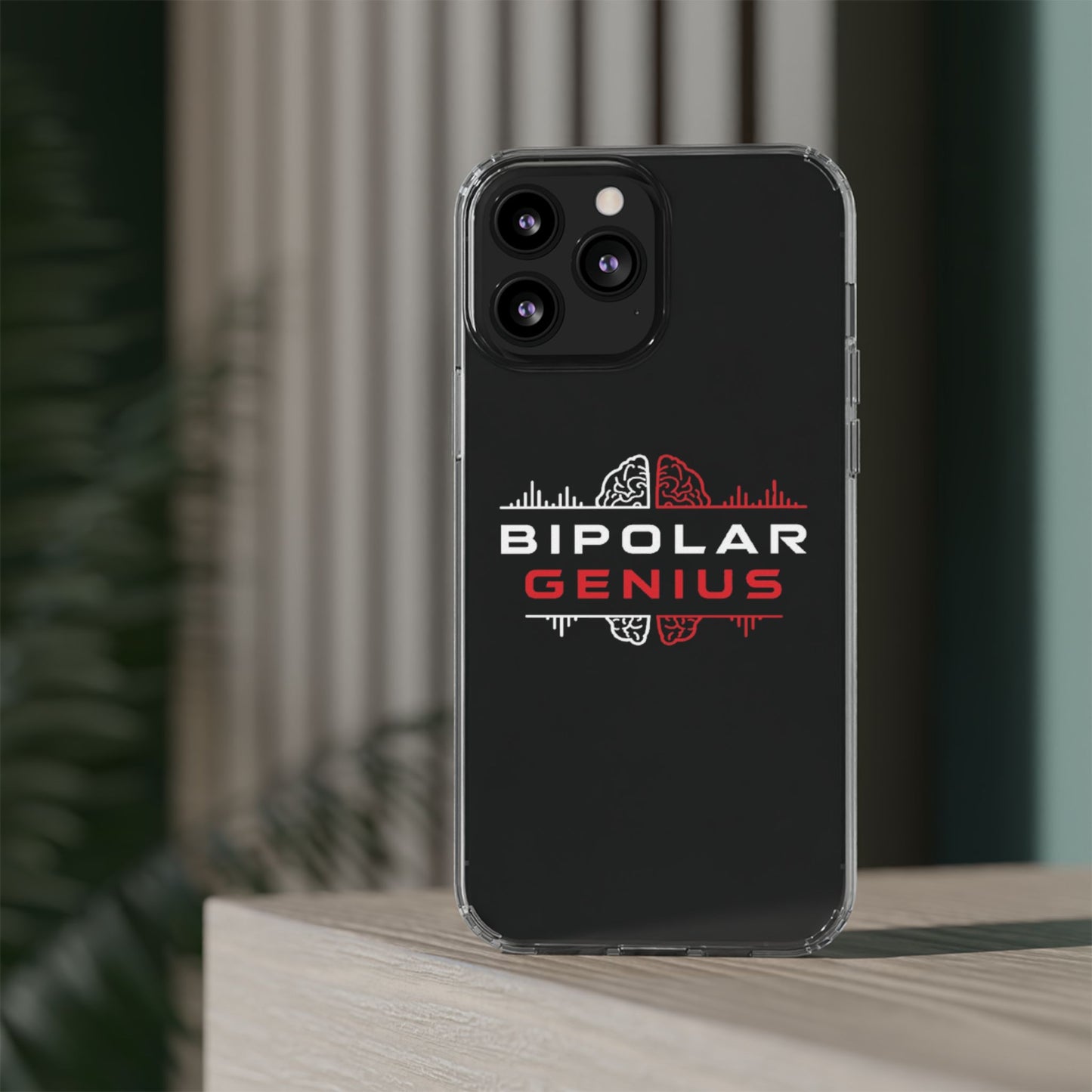 Étui Transparent Bipolar Genius pour iPhone et Samsung Galaxy