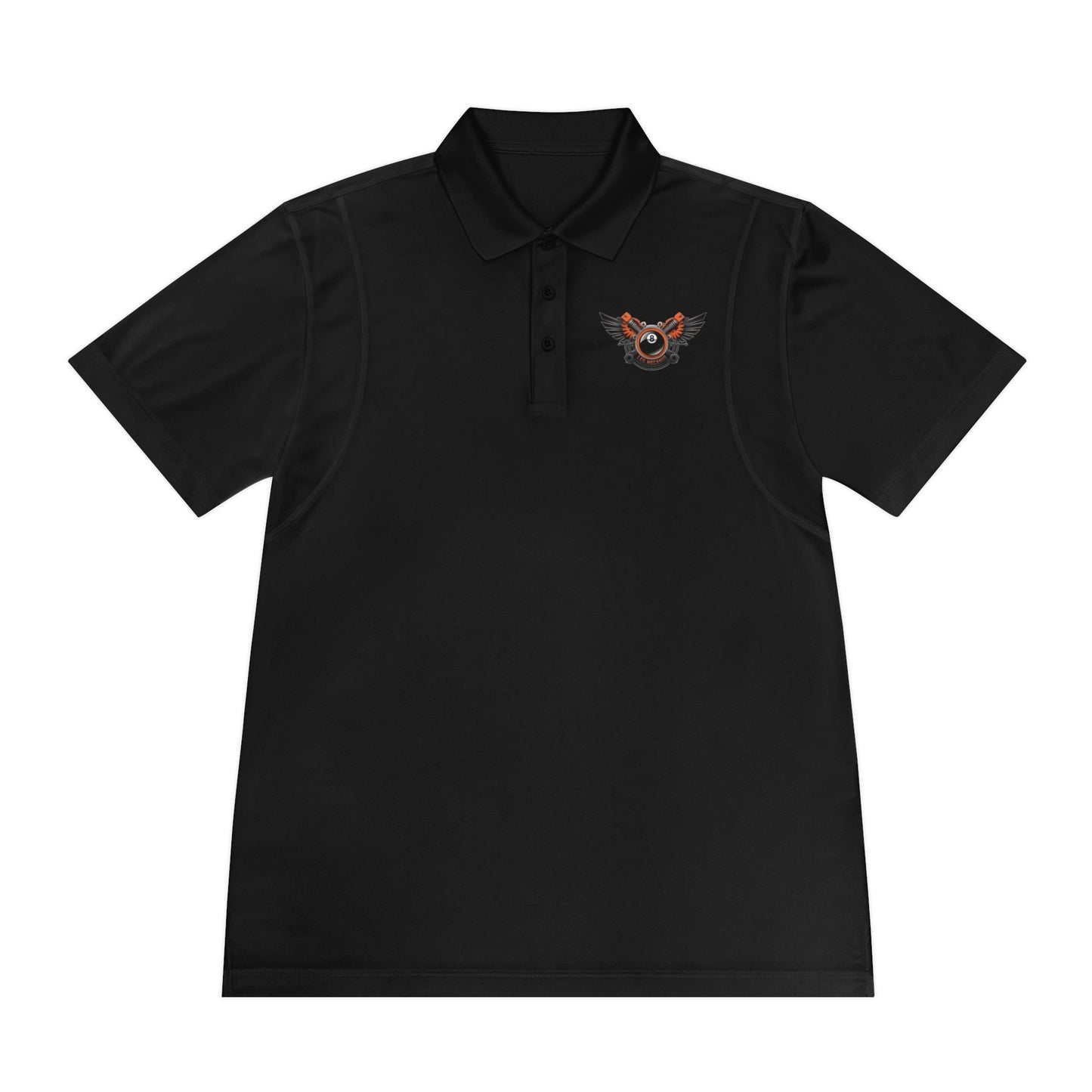 Les Mécanos Billard-pool Men's polo Shirt