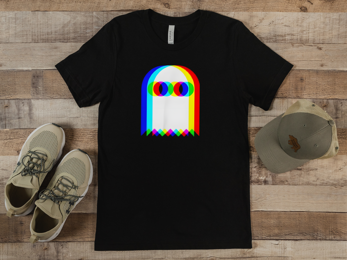 Ghost T-shirt Rave , Techno ,  Psychadelic , Halloween shirt ,