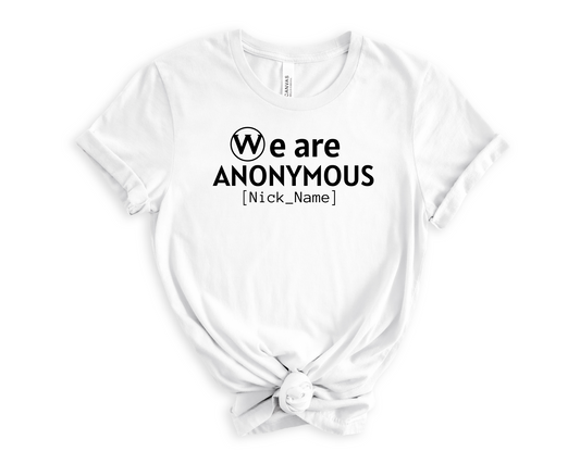 Custom Anonymous Shirt